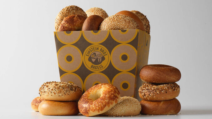 Free Bagel And Shmear With Any Purchase At Einstein Bros. On February 9, 2019