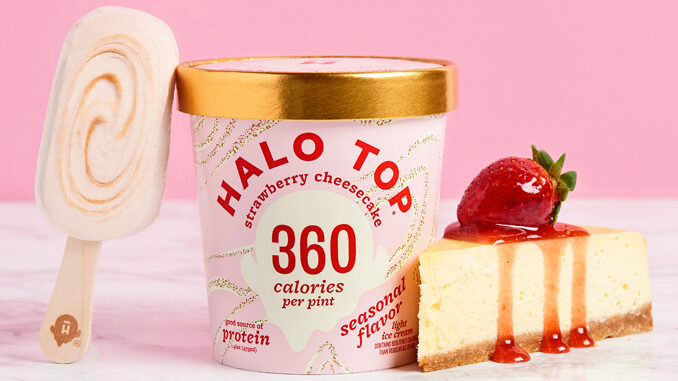 Halo Top Introduces New Strawberry Cheesecake Ice Cream Flavor