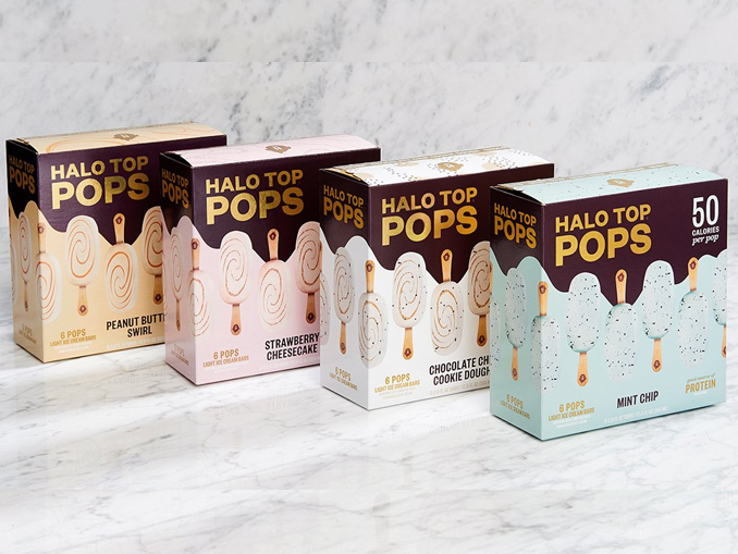Halo Top Unveils New Halo Top Pops Mini Ice Cream Bars Chew Boom