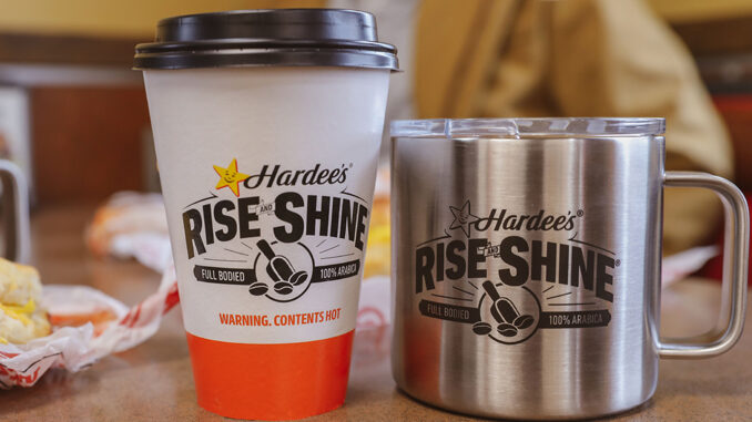 Hardee’s Debuts New Rise And Shine Coffee