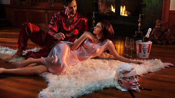 Here’s What You Need To Know To Score A Colonel Sanders Faux Bearskin Rug For Valentine's Day