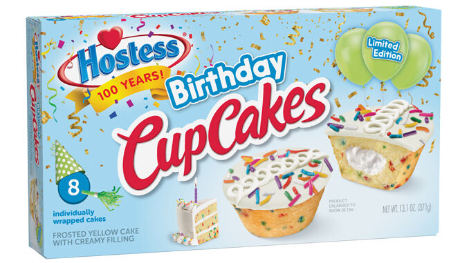 Hostess Unveils New Birthday CupCakes As Part Of 100th Birthday ‘Sweetennial’ Celebration