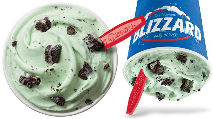 Mint Oreo Blizzard Is Dairy Queen's Blizzard Of The Month For March 2019