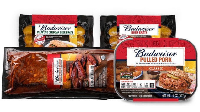 Budweiser Unveils New Natural Meat Line Infused With Budweiser Beer
