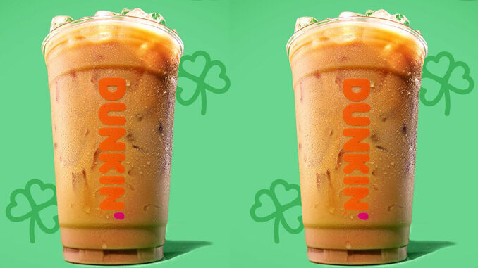 Dunkin’ Celebrates St. Patrick’s Day 2019 With The Return Of Irish Creme Flavored Beverages