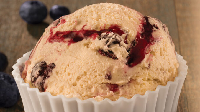 New Blueberry Muffin Is The March 2019 Flavor Of The Month At Baskin-Robbins
