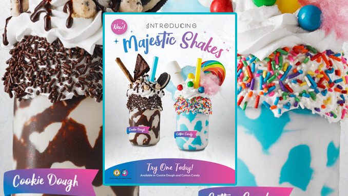 New Majestic Shakes Arrive At Marble Slab Creamery And MaggieMoo's