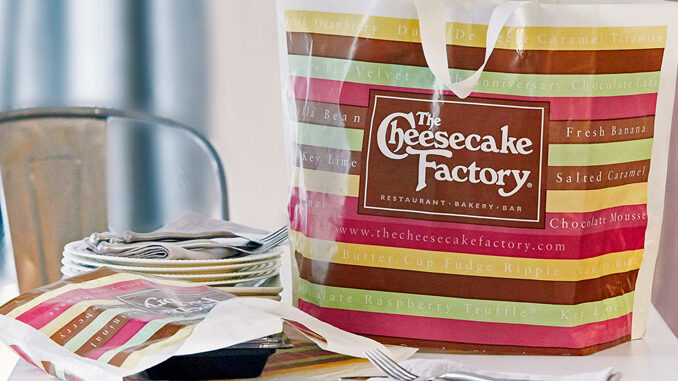 The Cheesecake Factory Is Giving Away Free Food On April 1, 2019 – No Joke