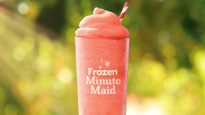 Burger King Brings Back Frozen Strawberry Lemonade