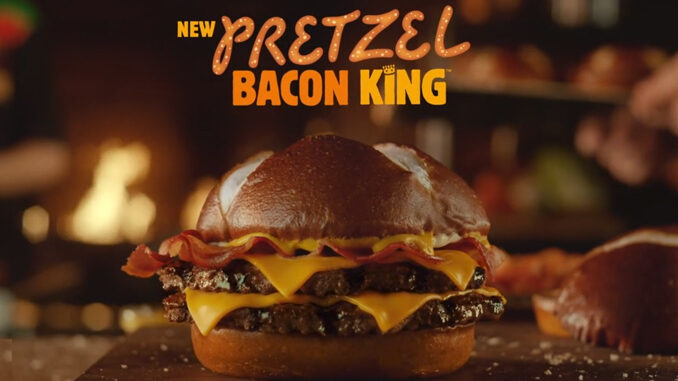 Burger King Could Be Introducing A New Bacon Pretzel King Sandwich