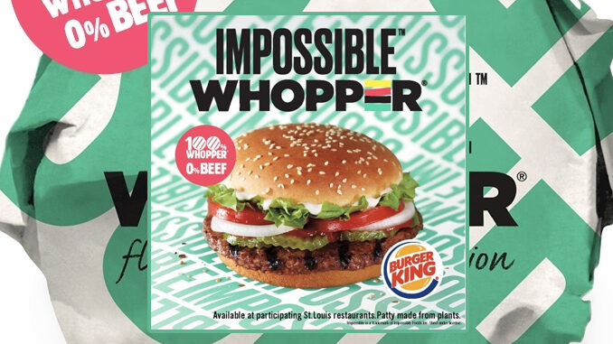 Burger King Eyes Nationwide Release Of The Impossible Whopper By End Of 2019