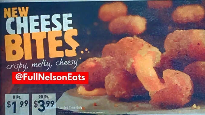 Burger King Spotted Selling New Cheese Bites