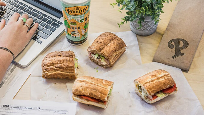 Buy One, Get One Free Sandwich At Potbelly On April 15, 2019