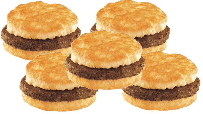 Free Made From Scratch Sausage Biscuits At Hardee’s On April 15, 2019