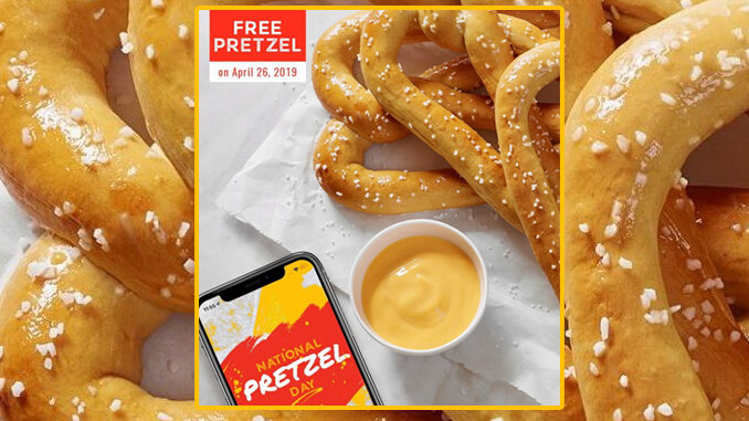 Free Pretzels At Pretzelmaker On April 26, 2019 (Rewards Members)