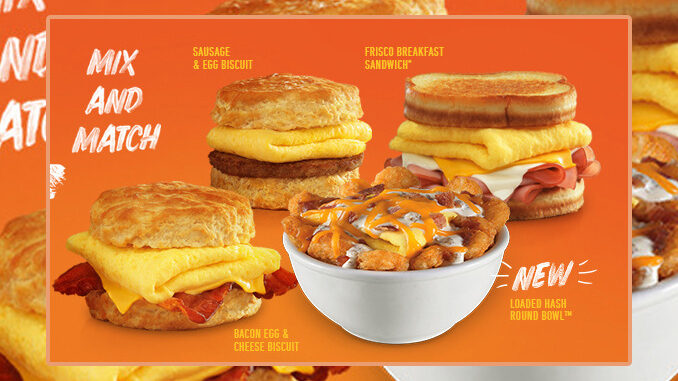 Hardee’s Adds New Loaded Hash Rounds Bowl To 2 For $4 Mix And Match Breakfast Favorites Deal