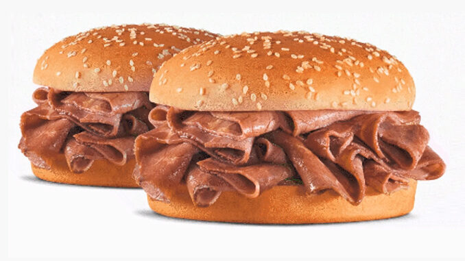 Hardee’s Brings Back Its Original Roast Beef Sandwich As Part Of 2 For $5 Deal