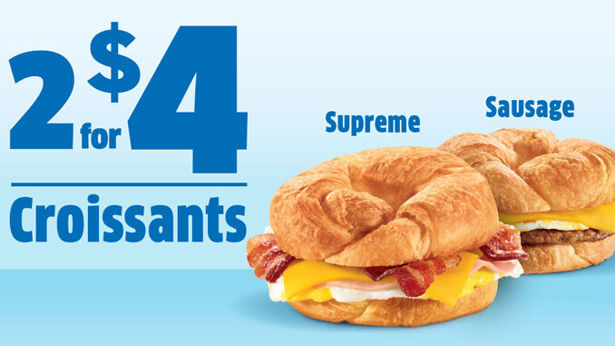 Jack In The Box Puts Together A 2 For $4 Breakfast Croissants Deal