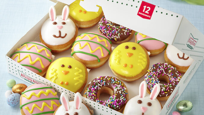 Krispy Kreme Unveils 2019 Easter-Inspired Doughnut Collection