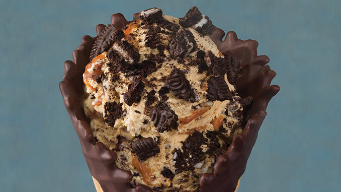 Oreo 'n Caramel Ice Cream Is Baskin-Robbins’ Flavor Of The Month For April 2019