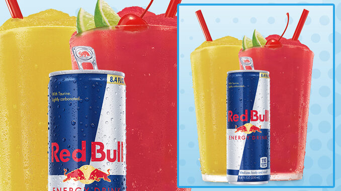 New Red Bull Slushes Now Available At Sonic