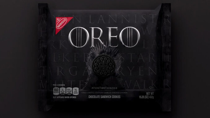 Oreo Game Of Thrones Limited Edition Packs Have Arrived