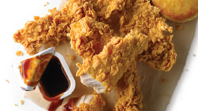 Popeyes Serves Up $3.99 4 Tenders And Biscuit Deal