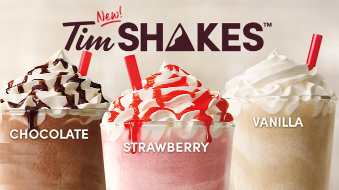 Tim Hortons Spins New TimShakes, Welcomes Cinnamon-Themed Treats