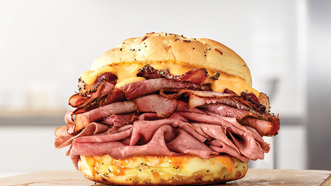 Arby’s Puts Together New Bacon ‘N Brisket Beef ‘N Cheddar Sandwich