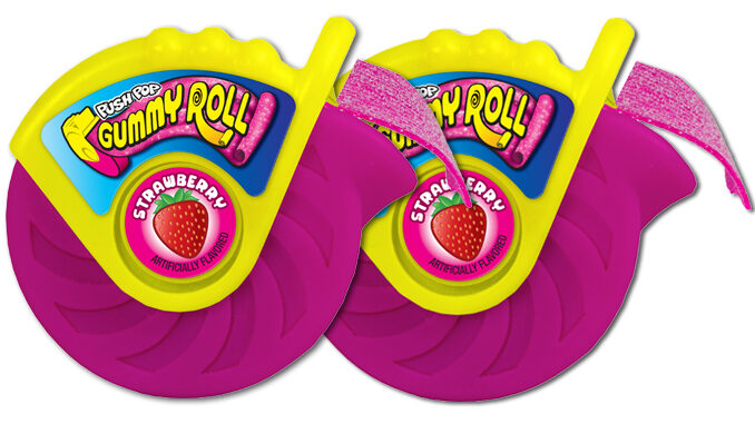 Bazooka Unveils New Push Pop Gummy Roll