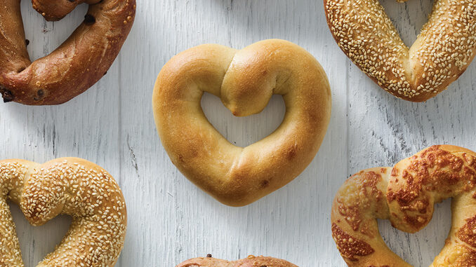 Heart-Shaped Bagels Are Back At Einstein Bros. For Mother’s Day 2019