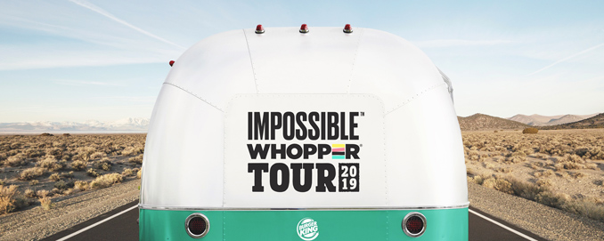 Impossible Whopper Tour Bus 