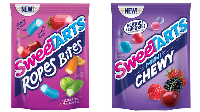 New SweeTarts Ropes Bites, And SweeTarts Mini Chewy Berries & Cherries Rolling Out Nationwide