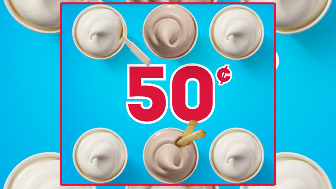 The 50-Cent Small Frosty Is Back At Wendy’s For A Limited Time