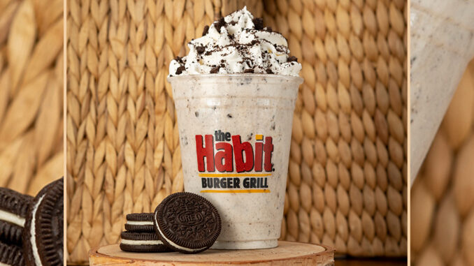 The Habit Spins New Oreo Cookie Shake