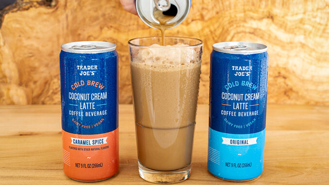 Trader Joe’s Adds New Cold Brew Coconut Cream Lattes