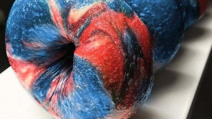 Bruegger's Bagels Celebrates The Fourth Of July With Red, White And Blue Bagels