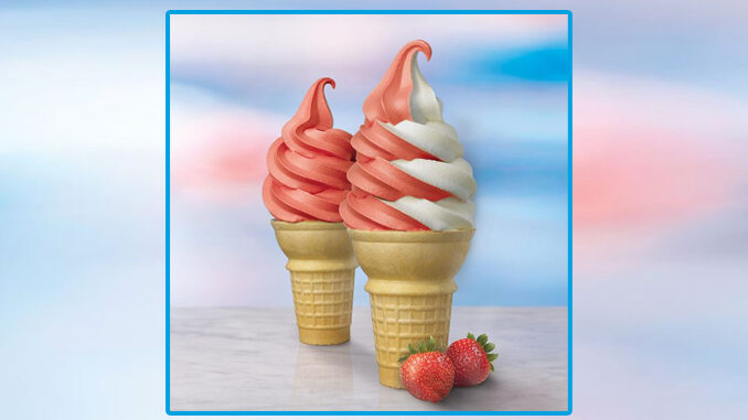 Checkers And Rally’s Add New Wicked Strawberry Cones