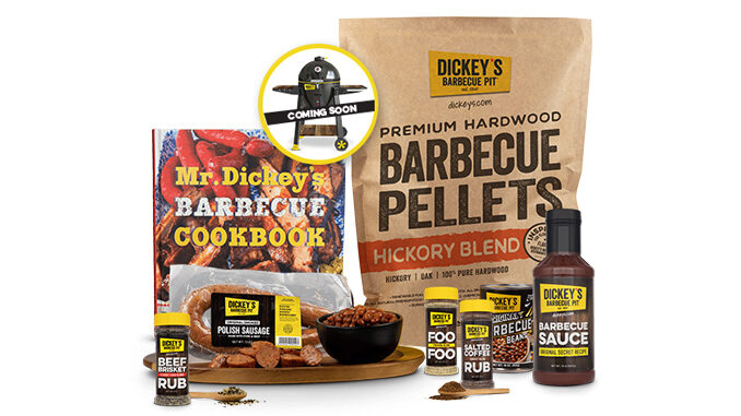 Dickey’s Debuts First Complete Line Of Rubs, Seasonings And Hardwood Pellets