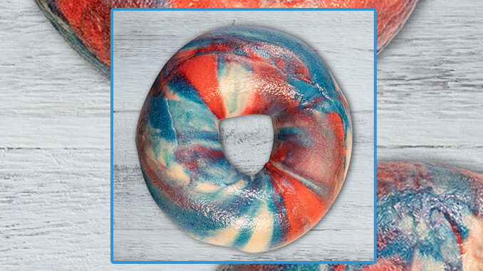 Einstein Bros. Bakes Up Red, White And Blue Bagels For July 4, 2019
