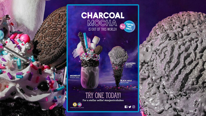 Marble Slab Creamery Debuts New Charcoal Mocha Flavor