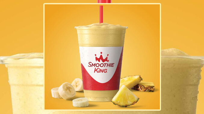 Smoothie King Whips Up New Pure Recharge Pineapple Smoothie
