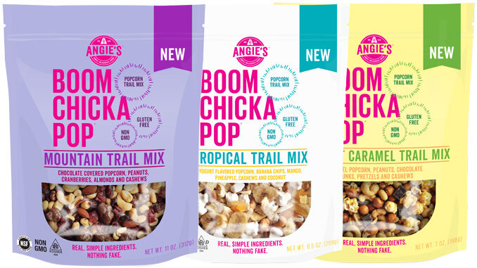 Angie’s Boomchickapop Launches New Line Of Trail Mix