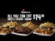 Applebee’s Brings Back All You Can Eat Riblets, Chicken Tenders And Shrimp