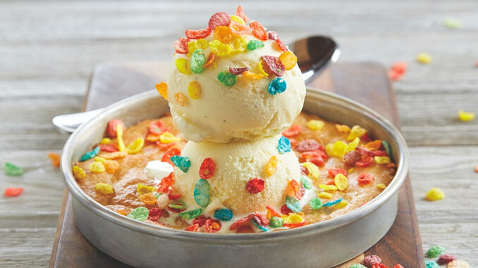 BJ's Introduces New Fruity Pebbles Cereal Pizookie