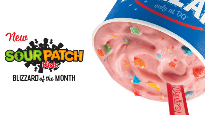 Dairy Queen Introduces New Sour Patch Kids Blizzard