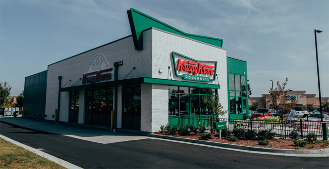 Krispy Kreme comprehensive shop redesign
