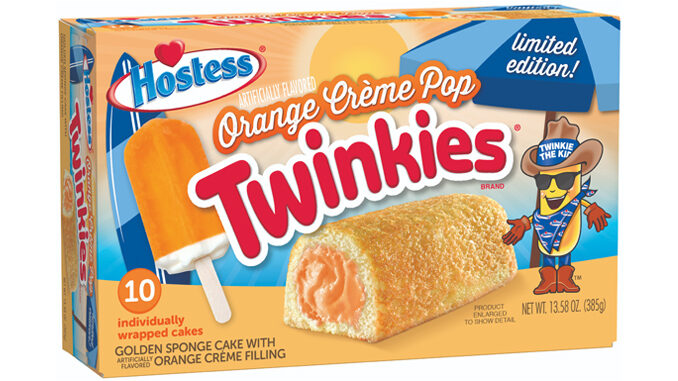 New Hostess Orange Crème Pop Twinkies Have Arrived