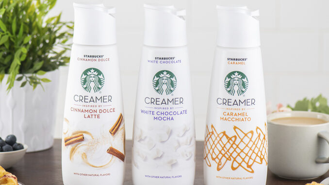 New Starbucks Creamers Launching Nationwide In August 2019