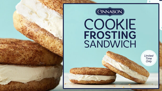 Pilot Flying J Introduces New Cinnabon Cookie Frosting Sandwich